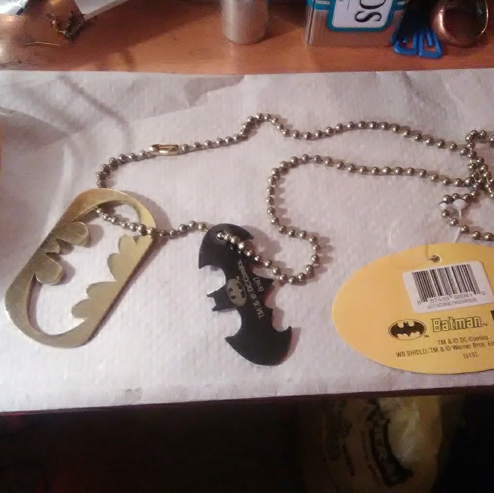 Batman necklaces